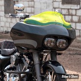 PARE BRISE - KLOCK WERKS - FLARE WINDSHIELD -  TOURING 98/13 - ICE Kolor Flare™ Windshield - HAUTEUR : 8" / 20.30CM - COULEUR : JAUNE - KWW-01-0624