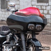 PARE BRISE - KLOCK WERKS - FLARE WINDSHIELD -  TOURING 98/13 - ICE Kolor Flare™ Windshield - HAUTEUR : 8" / 20.30CM - COULEUR : ROUGE - KWW-01-0625