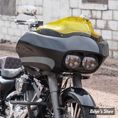 PARE BRISE - KLOCK WERKS - SPORT FLARE WINDSHIELD - TOURING 98/13 - Kolor Flare™ Windshield - HAUTEUR : 8" / 20.30CM - COULEUR : JAUNE - KWW-01-0690