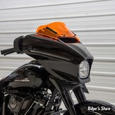 PARE BRISE - KLOCK WERKS - ICE KOLOR FLARE WINDSHIELD - FLHX / FLHXSE 2023UP - HAUTEUR : 6,5" / 16.5CM - COULEUR : ORANGE ICE - KWW-01-0737