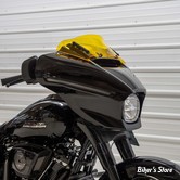 PARE BRISE - KLOCK WERKS - KOLOR FLARE WINDSHIELD - FLHX / FLHXSE 2023UP - HAUTEUR : 6.5" / 16.5CM - COULEUR : YELLOW / JAUNE - KWW-01-0743