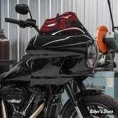 CARENAGE EXTERNE - KLOCK WERKS - ECRAN POUR CARENAGE DE TYPE FXRP - Kolor Flare™ Windshield for H-D FXRP Style Fairings - HAUTEUR : 9" / 23,00CM - COULEUR : ROUGE - KWW-02-0614