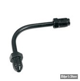 - RACCORD DE CONNECTION : AN3 > 3/8"-24 UNF - GOODRIDGE - 90° LONG - NOIR - 691-03BK