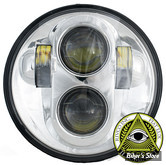 5" 3/4 - OPTIQUE LED - RICVO -RIVCO 5-3/4” ILLUMINATI® LED HEADLIGHT - CHROME - LED-140C