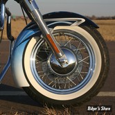 GARDE BOUE AVANT POUR ROUE DE 16" / 17" / 18" / 19" - SOFTAIL FLST 86UP - KLOCK WERKS - TIRE HUGGER SERIES - LEVEL - ROUE DE : 16"/17"/18/19"