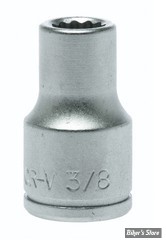 Douille  9.50MM / 3/8" - CARRE DE 1/2" - 12 points - TENGTOOLS