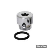 ECLATE K - PIECE N° 21 - BOUCHON DE TAMIS - BIGTWIN 36/80 - OEM 26362-36 / 701-36 - TETE ALLEN - CHROME