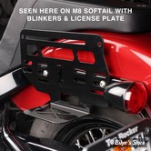 -  SACOCHES LATÉRALES - : KIT SUPPORT DE SACOCHES ESCAPE / ESSENTIAL - TRASHIN SUPPLY - NOIR - TSB-2