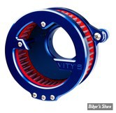 - FILTRE A AIR - VITY'S DESIGN  -  SOFTAIL 00/15 / DYNA 99/17 / TOURING 02/07 - VITY'S DESIGN - MASSIVE AIR CLEANER - BLEU ANODISÉ - MAL0001-E