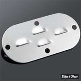 ECLATE I - PIECE N° 29 - TRAPPE POUR TRANSMISSION PRIMAIRE PAR COURROIE - BIG TWIN 65/06 - SLOTTED - CHROME