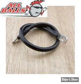 Cable de batterie - LONGUEUR :  8"5/16 - All Balls - 4 gauges - Noir