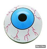 BOUCHONS DE VALVE TRIK TOPZ - EYE BALL - BLEU / BLANC