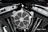 - FILTRE A AIR - ROLAND SANDS RSD - BT93UP / SOFTAIL 01/15 / DYNA 04/17 / TOURING 02/07 - EVOLUTION & TWINCAM - VENTURI AIR CLEANER SPEED 7 - CHROME