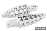 Reposes pieds -  Roland Sands RSD - Moto Foot Pegs- Chrome - Straight