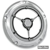 ECLATE I - PIECE N° 25 -  COUVERCLE D EMBRAYAGE - OEM 25414-99 - SOFTAIL M8 2018 / TWINCAM 99/17 / TOURING 99/15 - Roland Sands RSD - Clarity - Chrome - 0177-2007-CH