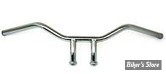 Guidon Pullback Risers Bar chromé - Diamêtre 1"- Hauteur : 3"