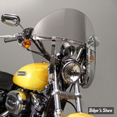 PARE BRISE NATIONAL CYCLE - SWITCHBLADE CHOPPED - SPORTSTER / DYNA 91/05 / FXR - TEINTE : GRIS 30% - N21418
