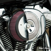 FILTRE A AIR -  ARLEN NESS - STAGE 1 - STAGE I BIG SUCKER AIR FILTER KIT - TOURING 08/13 / SOFTAIL 2016UP - FILTRE STANDARD - Plaque noire - 18-560
