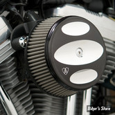 - FILTRE A AIR - ARLEN NESS - STAGE 1 - TOURING 08/16 / SOFTAIL 16/17 / DYNA FXDLS 16/17 - STAGE I BILLET BIG SUCKER AIR FILTER KIT - Filtre inox - Scalloped noir - 50-863