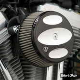 - FILTRE A AIR - ARLEN NESS - STAGE 1 - SPORTSTER 88UP - BIG SUCKER™ STAGE I AIR CLEANER KIT - FILTRE INOX - AVEC COUVERCLE BILLET - SCALLOPED NOIR - 50-866