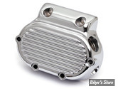 DOC A / PIÈCE N° 57 - Carter latéral de boite - TYPE ORIGINE - BigTwin 87/06 - OEM 37105-87 / A - RIBBED - CHROME