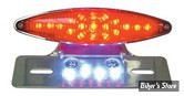 FEU ARRIERE CUSTOM - Snake Eyes avec support de plaque Led