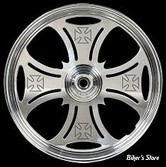 18" X 8.50 Roue Chrome Horse en aluminium CNC " Maltese Engraved", 