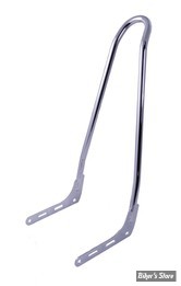 KIT SISSY BAR - SOFTAIL FLDE / FLHCS / FLHC / FLSL / FXBB 18UP - MOTHERWELL PRODUCT - ONE PIECE - HAUTEUR : 22" - CHROME - MWL-156T-18