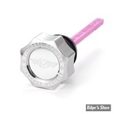 ECLATE A - PIECE N° 42 -  BOUCHON DE RÉSERVOIR D'HUILE - SOFTAIL 00/17 - OEM 62845-00 / A / 62845-00A - FIGURATI DESIGN - FINITION INOX : ARGENT ROND - FD01-MAGDS-ST-SM-SS