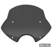 PARE BRISE DÉTACHABLE - MEMPHIS SHADES - SPEED DEMON - DÉCOUPE DE PHARE DE 7" / 18.00 CM - HAUTEUR 13" / 33.00CM - NOIR FUME FONCE - MEP54310