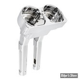 RISERS ARLEN NESS METHOD - METHOD® BAGGER KICKBACK RISERS - ROAD GLIDE  FINITION : CHROME - 520-033