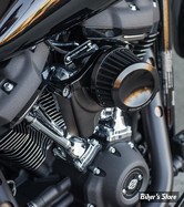 FILTRE A AIR - ARLEN NESS - TOURING 08/16 / SOFTAIL 16/17 / DYNA FXDLS 16/17 - MINI 22° AIR CLEANER KIT - NOIR - 600-024