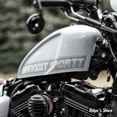 X - COUVRE RÉSERVOIR D'ESSENCE - SPORTSTER 07/17 - KILLER CUSTOM - 2,1G - Killer Custom Cafe-Racer gas tank cover - A PEINDRE - GTC-4.5-CG