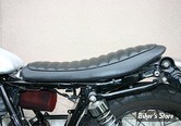 SELLE EASYRIDERS - DUO - YAMAHA SR400 - Ultra Flat Tuckroll - NOIR