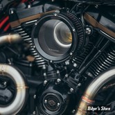 FILTRE A AIR - TRASK PERFORMANCE - MILWAUKEE EIGHT TOURING 17UP / SOFTAIL 18/24 - Trask Assault Charge High Flow Air Cleaner Kit - NOIR BRILLANT Powder-Coated - TM-1023GBK