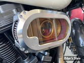 - FILTRE A AIR - KEN'S FACTORY - SOFTAIL / TOURING MILWAUKEE EIGHT - NEXT LEVEL - USINEE AVEC PLAQUE DORÉE