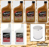 KIT HUILE SYNTHETIQUE - KIT VIDANGE MOTEUR REVTECH - SYNTHETIQUE - TwinCam - FILTRE À HUILE CHROMÉ