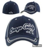 CASQUETTE - ORANGE COUNTY CHOPPERS - OCC - COULEUR : BLEU - TAILLE UNIQUE