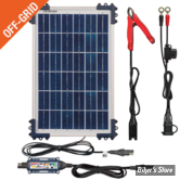 CHARGEUR DE BATTERIE SOLAIRE - OPTIMATE - Solar DUO 10W - H : 37.60 CM / LARGEUR  : 24.90 CM - TM-522-D1