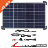 CHARGEUR DE BATTERIE SOLAIRE - OPTIMATE - Solar DUO 40W - H : 68.60 CM / LARGEUR  : 42.00 CM - TM522-D4