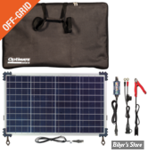 CHARGEUR DE BATTERIE SOLAIRE - OPTIMATE - Solar DUO 40W - H : 68.60 CM / LARGEUR  : 42.00 CM - TRAVEL KIT - TM522-D4TK