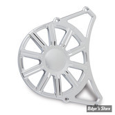 CARTER DE PIGNON DE SORTIE DE BDV - INDIAN SCOUT 15UP - ARLEN NESS - NESS 10-GAUGE TRANSMISSION PULLEY COVER - CHROME- P-1165