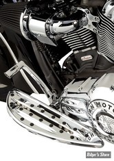 - PLATEFORMES CONDUCTEUR - INDIAN CHIEF / CHIEFTAIN / SPRINGFIELD / ROADMASTER - ARLEN NESS - Deep Cut Floorboard Kit - CHROME - P-3010