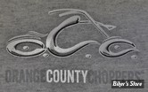 TEE-SHIRT - ORANGE COUNTY CHOPPERS - OCC - BASIC LOGO - COULEUR : GRIS - TAILLE 3 / M