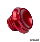 - BOUCHON 96UP / SOFTAIL M8 - VITY'S DESIGN - DECAGON GAS CAP - ROUGE - DGC001RED