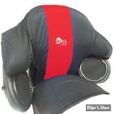 COUVERTURE DE TOUR-PACK PASSAGER - TOURING 95/13 - BIKESHEATH - COULEUR : NOIR / ROUGE