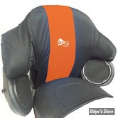 COUVERTURE DE TOUR-PACK PASSAGER - TOURING 95/13 - BIKESHEATH - COULEUR : NOIR / ORANGE