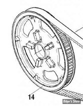 POULIE OEM 40429-01 - V-ROD