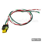 X - CONNECTEUR DELPHI - OEM 72064-06 - CAPTEUR DE VITESSE / KLAXON - MALE - PT-15336029-B - AVEC FILS