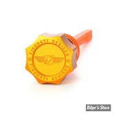 DOC A / PIÈCE N°103 - BOUCHON D'HUILE - OEM 62700136 - SOFTAIL M8 2018UP - FIGURATI DESIGN - ALUMINIUM - FINITION : OR ROND - FDP01-STM8-KN-G